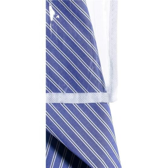 Clear Vinyl Shoulder Covers Closet Suit Protects Storage Home Decor Set of 12, - Picture 3 of 4